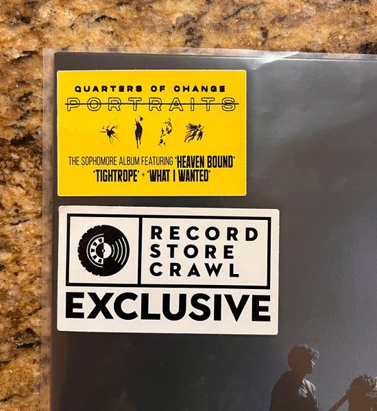 Quarters of Change - Portraits - New LP Record 2024  300 Entertainment Translucent Sea Vinyl - Alternative Rock - Shuga Records