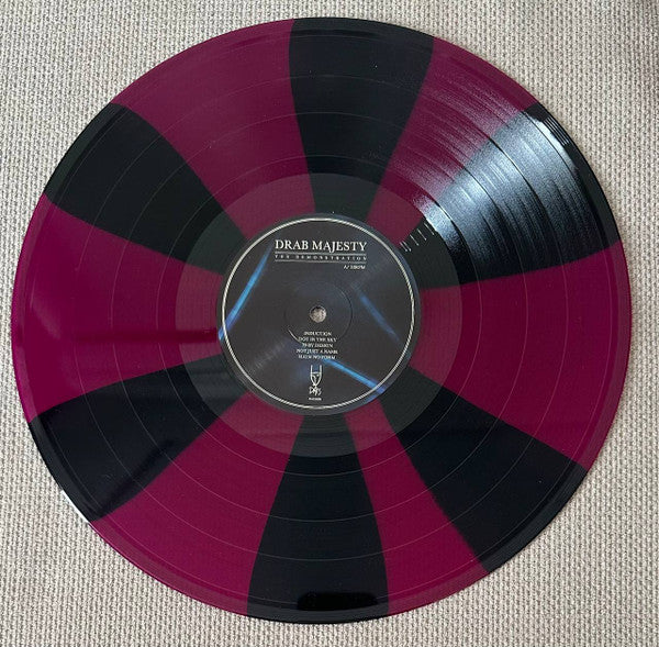 Drab Majesty - The Demonstration (2017) - New LP Record 2024 Dais Clear Purple with Black Cornetto Vinyl - Post Punk / Darkwave / Dream Pop - Shuga Records