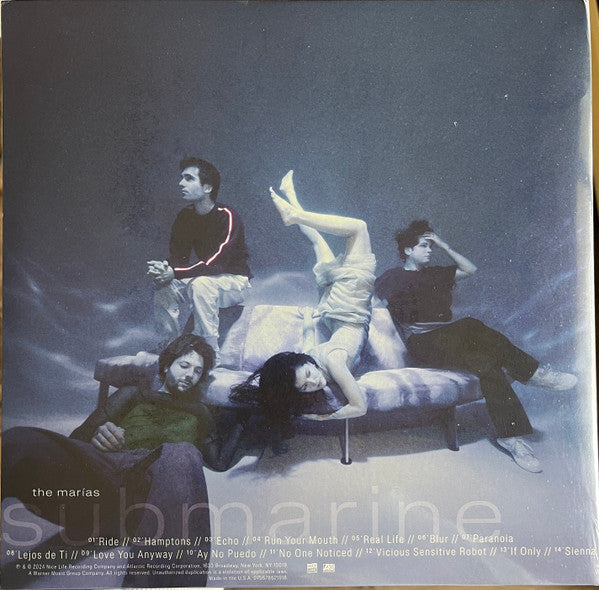 The Marías - Mint- LP Record 2024 Nice Life Atlantic Spotify Fans First Exclusive Coke Bottle Clear Vinyl & Insert - Indie Pop / Alt-Pop - Shuga Records