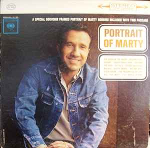 Marty Robbins - Portrait Of Marty - VG+ LP Record 1962 Columbia Stereo Vinyl - Country - Shuga Records