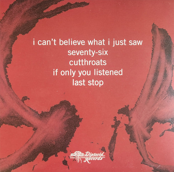 Murder In The Red Barn – Murder In The Red Barn (2003) - New 10" EP Record 2024 Dipterid Vinyl - Emo  / Indie Rock / Post Rock - Shuga Records