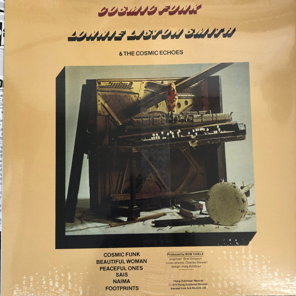 Lonnie Liston-Smith - Cosmic Funk (1974) - New LP Record 2024 Real Gone Music Coke Bottle Clear Vinyl - Soul-Jazz / Spiritual - Shuga Records