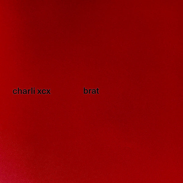 Charli XCX - Brat - Mint- LP Record 2024 Atlantic Red Picture Disc Vinyl, Booklet & 3 Page Carbon Copy Insert - Pop / HyperPop / Dance-pop