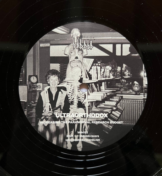 ULTRAORTHODOX / Bjarki – Increasing The Paranormal Research Budget / The Ectoplasmic Research - New 12" Single Record 2024 bbbbbb Iceland Vinyl - Techno / IMD / Electro - Shuga Records