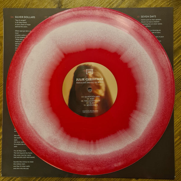 Julie Christmas - Ridiculous And Full Of Blood - New LP Record 2024 Siviana Red Creek Bone / Red Vinyl & Posters - Sludge Metal / Post-Metal - Shuga Records