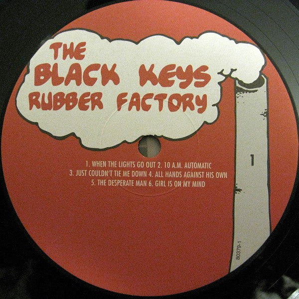 The Black Keys - Rubber Factory (2004) - VG+ LP Record 2016 Fat Possum Vinyl & Download - Rock / Blues Rock - Shuga Records
