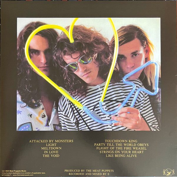 Meat Puppets - Monsters (1989) - New LP Record 2024 Meat Puppets Music USA Vinyl - Alternative Rock / Indie Rock / Punk - Shuga Records
