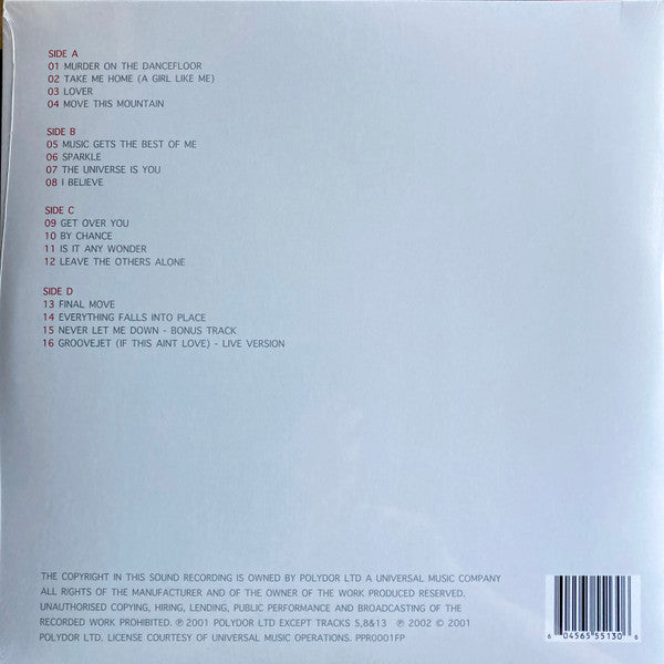 Sophie Ellis Bextor - Read My Lips (2001) - Mint- 2 LP Record 2024 Plastic Pop Red Vinyl - Dance-pop / Nu-Disco / Pop