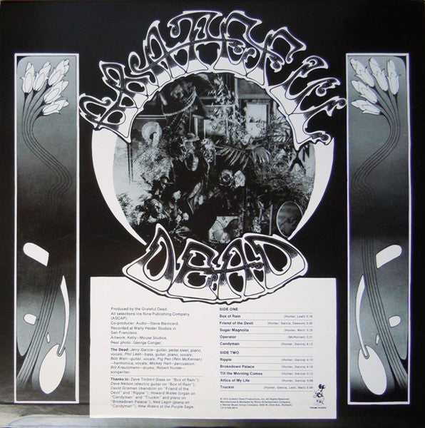 The Grateful Dead - American Beauty (1970) - VG+ LP Record 2011 Warner Rhino USA 180 gram Vinyl - Psychedelic Rock / Folk Rock - Shuga Records