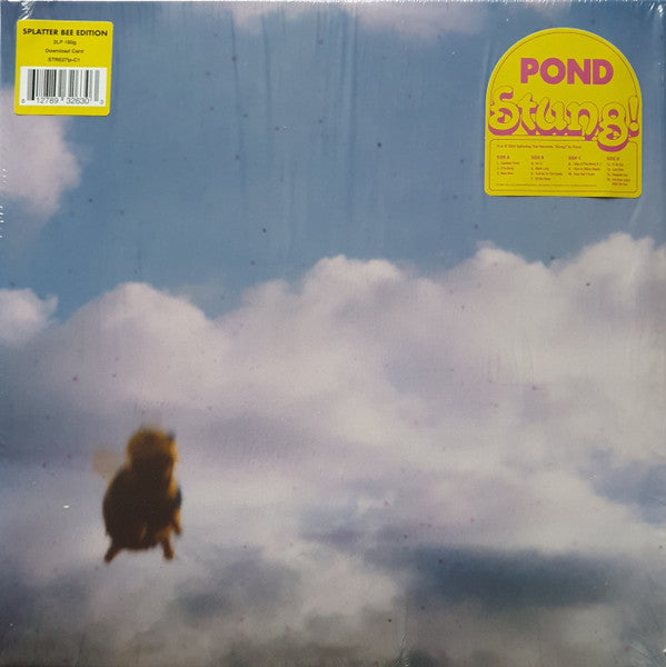 POND - Stung! - New 2 LP Record 2024 Spinning Top Australia Splatter Bee Vinyl - Psychedelic Rock - Shuga Records