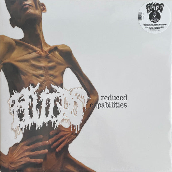 Fluids - Reduced Capabilities - New LP Record 2024 Hells Headbangers White Vinyl & Insert - Death Metal / Goregrind