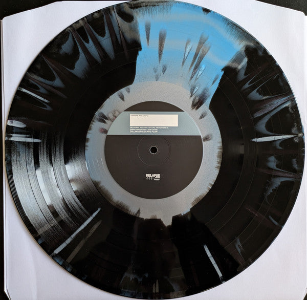 Dillinger Escape Plan - Ire Works (2007) - New LP Record 2024 Relapse Party Smasher Black, Cyan Blue And Metallic Silver Vinyl - Math Rock / Hardcore - Shuga Records