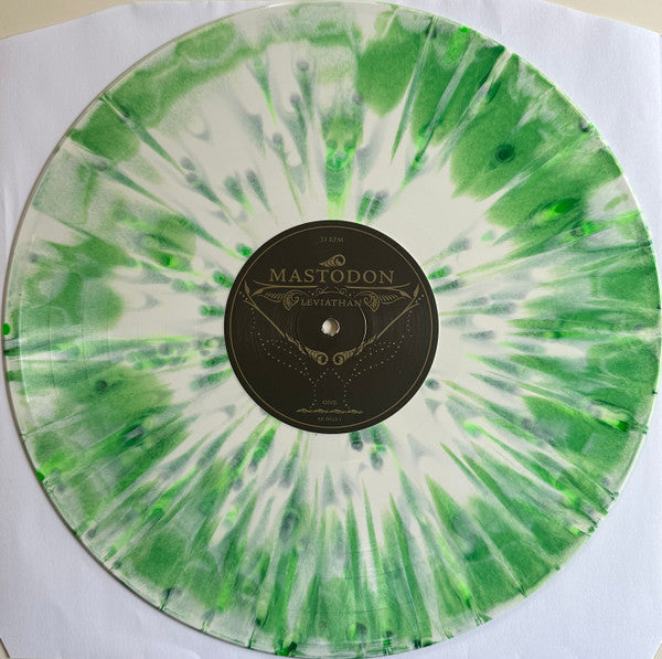 Mastodon - Leviathan (2004) - New LP Record 2024 Relapse Neon Green, White, & Emerald Green Splatter Vinyl - Hardcore / Heavy Metal / Sludge - Shuga Records