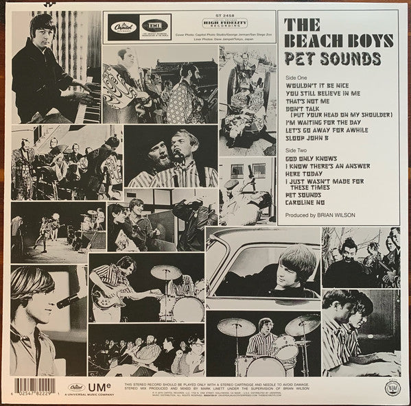 The Beach Boys - Pet Sounds (1966) - Mint- LP Record 2024 Capitol USA Vinyl - Surf / Pop Rock / Psychedelic Rock - Shuga Records