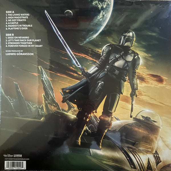 Ludwig Göransson / Joseph Shirley - Star Wars : The Mandalorian Season 3 (Music From The Original Series) - New LP Record 2024 Disney Lucasfilm Target Exclusive Olive Green Vinyl & Poster - Soundtrack / Score - Shuga Records