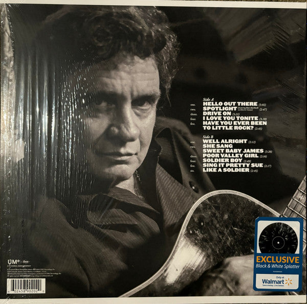 Johnny Cash - Songwriter - New LP Record 2024 Universal Music Walmart Exclusive Black & White Splatter 180 Gram Vinyl - Country / Folk - Shuga Records