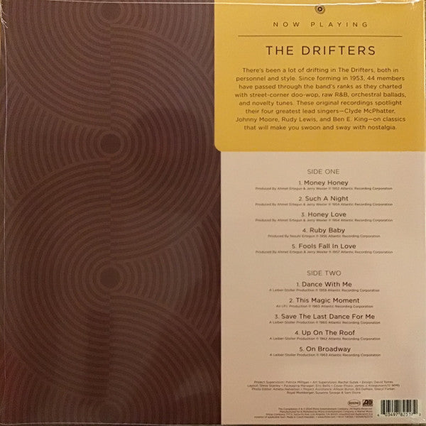 The Drifters - Now Playing - New LP Record 2024 Atlantic Rhino Ruby Vinyl - Soul / R&B - Shuga Records