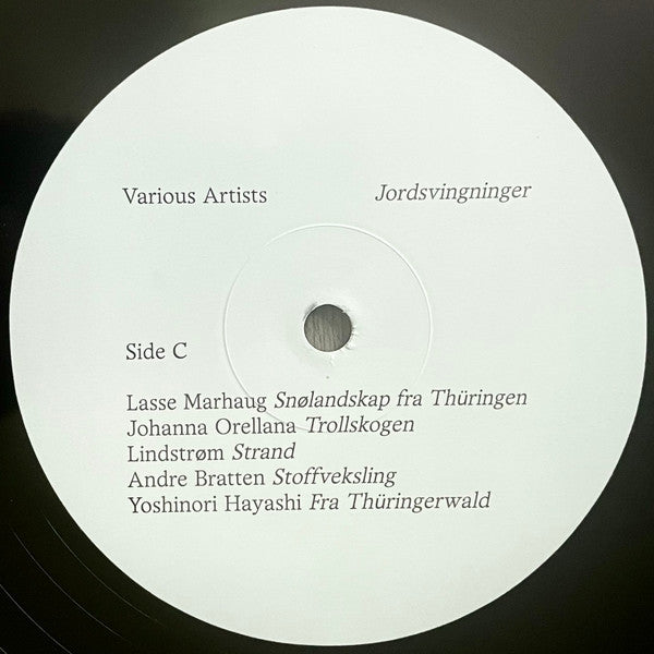 Various Artists - Jordsvingninger - New 2 LP Record 2025 Smalltown Supersound Vinyl - Electronic / Dark Ambient / Experimental - Shuga Records