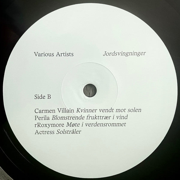 Various Artists - Jordsvingninger - New 2 LP Record 2025 Smalltown Supersound Vinyl - Electronic / Dark Ambient / Experimental - Shuga Records