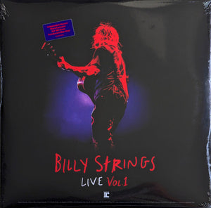 Billy Strings - Live Vol. 1 - New 2 LP Record 2024 Reprise Blue Transparent 180 gram Vinyl - Country / Bluegrass - Shuga Records