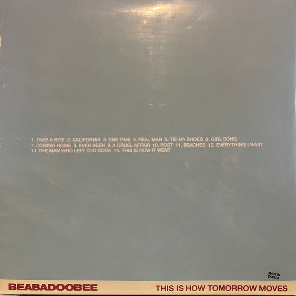 Beabadoobee - This Is How Tomorrow Moves - Mint- LP Record 2024 Dirty Hit Red Vinyl & Poster - Alt-Pop / Pop Rock - Shuga Records
