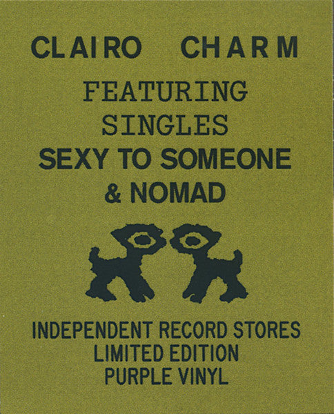 Clairo - Charm - Mint- LP Record 2024 Good Buddy Indie exclusive Purple Vinyl - Indie Pop / Soft Rock - Shuga Records