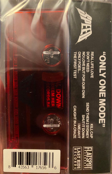 Speed - Only One Mode - New Cassette 2024 Flatspot Last Ride USA Red Tape - Rock / Hardcore / Punk - Shuga Records