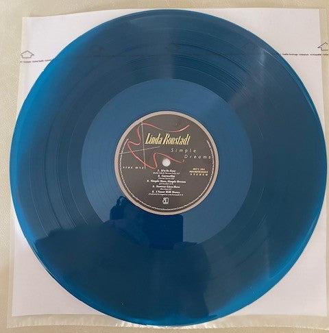 Linda Ronstadt - Simple Dreams (1977) - New LP Record 2024 Rhino / Asylum Sea Blue Vinyl - Rock / Country Rock / Soft Rock - Shuga Records