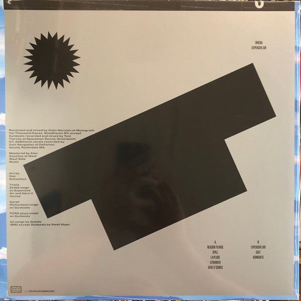 Oneida - Expensive Air - New LP Record 2024 Joyful Noise Glass Green Vinyl - Indie Rock / Psychedelic Rock - Shuga Records