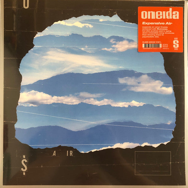 Oneida - Expensive Air - New LP Record 2024 Joyful Noise Glass Green Vinyl - Indie Rock / Psychedelic Rock - Shuga Records