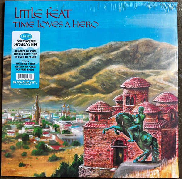Little Feat - Time Loves a Hero (1977) - New LP Record 2024 Warner Rhino Sea Blue Glass Vinyl - Rock & Roll / Blues Rock / Southern Rock - Shuga Records