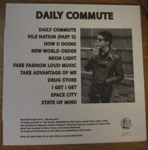 Useless Eaters - Daily Commute - New LP Record 2011 Tic Tac Totally! Vinyl - Rock / Punk - Shuga Records