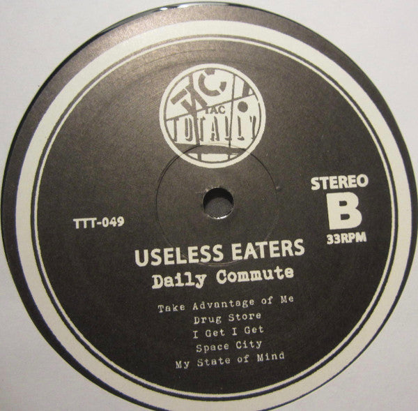 Useless Eaters - Daily Commute - New LP Record 2011 Tic Tac Totally! Vinyl - Rock / Punk - Shuga Records