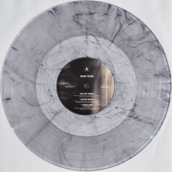 Baby Rose - Slow Burn - New LP Record 2024 Secretly Canadian Secretly Society Club Clear Smoke Vinyl - Neo Soul / R&B / Psychedelic - Shuga Records