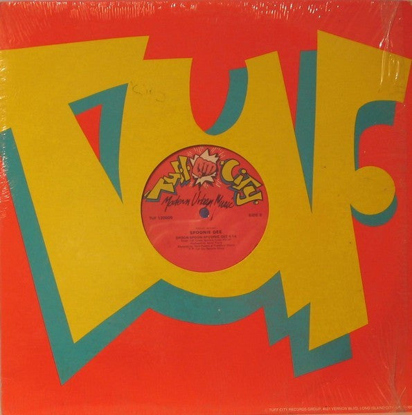 Spoonie Gee - Get Off My Tip - VG+ 12" Single Record 1985 Tuff City USA Vinyl - Hip Hop - Shuga Records