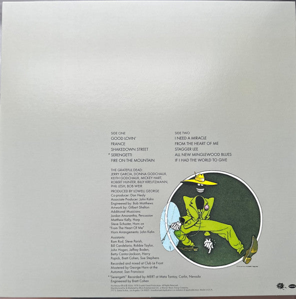 The Grateful Dead - Shakedown Street (1978) - New LP Record 2024 Rhino Vinyl - Rock / Folk Rock - Shuga Records