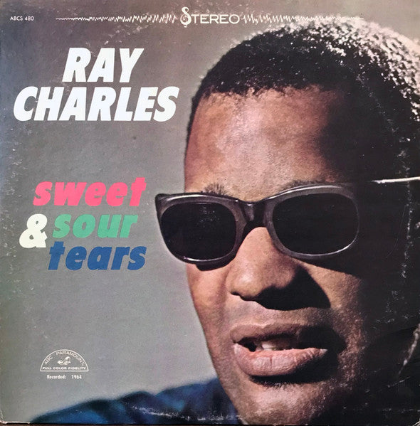Ray Charles - Sweet & Sour Tears - VG+ (VG Cover) LP Record 1964 ABC-Paramount USA Stereo Vinyl - Soul / Soul-Jazz - Shuga Records