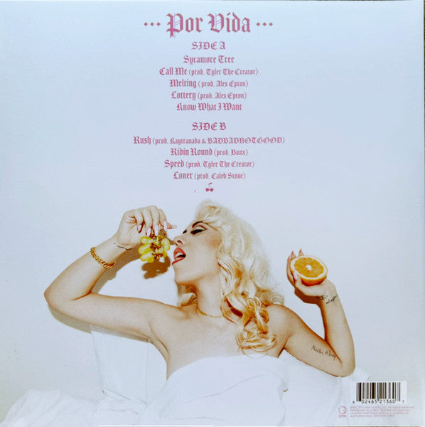 Kali Uchis - Por Vida (2015) - New LP Record 2024 Geffen Baby Pink Vinyl - R&B / Neo-Soul / Latin