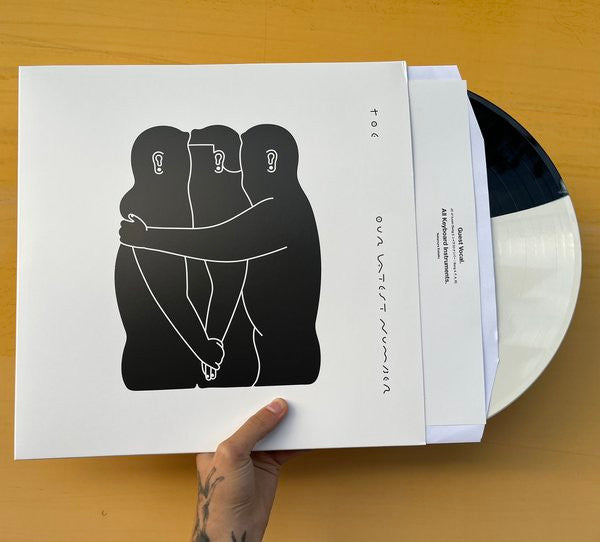 toe - Our Latest Number (2018) - New EP Record 2024 Topshelf Black & White Half-And-Half Vinyl & Download - Indie Rock / Post Rock - Shuga Records