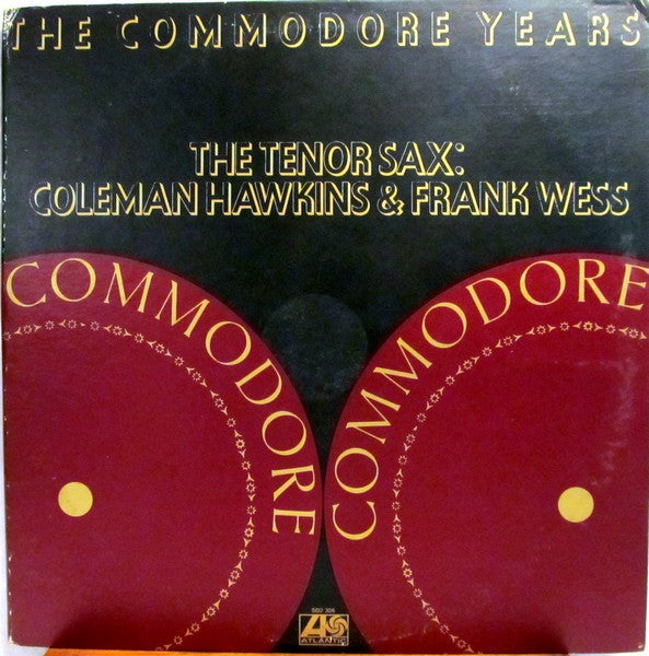 Coleman Hawkins & Frank Wess - The Tenor Sax: Coleman Hawkins & Frank Wess - VG+ 2 LP Record 1976 Atlantic USA Vinyl - Jazz / Bop - Shuga Records