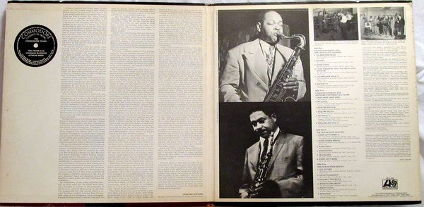Coleman Hawkins & Frank Wess - The Tenor Sax: Coleman Hawkins & Frank Wess - VG+ 2 LP Record 1976 Atlantic USA Vinyl - Jazz / Bop - Shuga Records