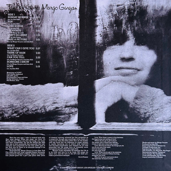 Margo Guryan - Take A Picture (1968) - New LP Record 2024 Numero Group Secretly Society Club Sunday Morning Sunburst Splash Vinyl - Psychedelic Rock / Folk Rock - Shuga Records