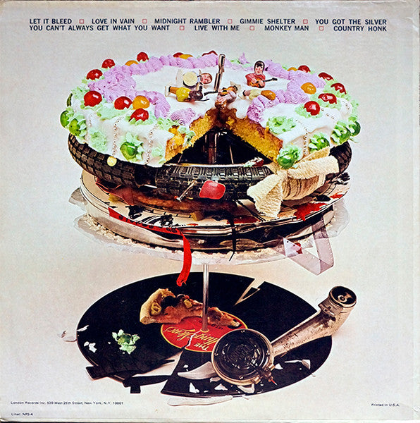 The Rolling Stones - Let It Bleed (1969) - Mint- LP Record 1970 London USA Vinyl - Classic Rock / Blues Rock - Shuga Records