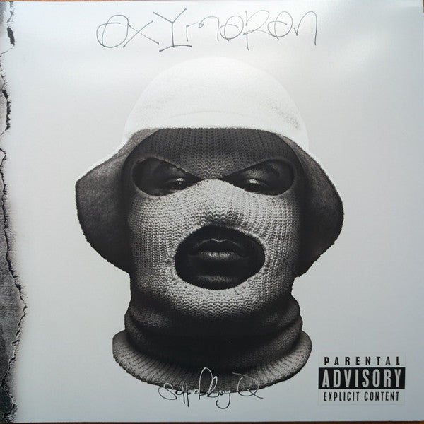 Schoolboy Q - Oxymoron (2014) - New 2 LP Record 2024 Top Dawg Target Exclusive Silver & Clear Vinyl, Alternate Cover - Hip Hop - Shuga Records