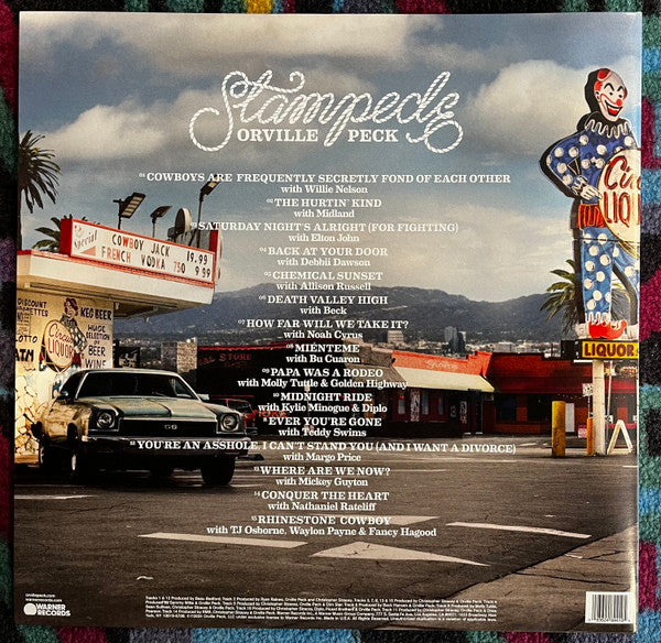 Signed Autographed - Orville Peck - Stampede - New 2 LP Record 2024 Warner Spring Green Vinyl Signed Autographed Insert - Pop Rock / Country Rock - Shuga Records
