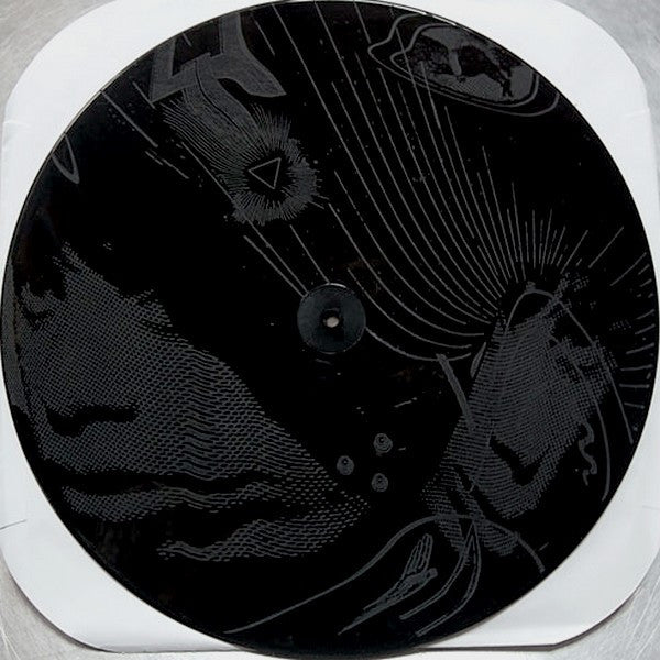 Nomos - Notes From The Acheron - VG+ LP Record 2010 Deranged Canada Black Etched Vinyl & Insert - Punk / Hardcore