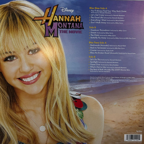 Miley Cyrus - Hannah Montana: The Movie (Original Motion Picture 2009) - New 2 LP Record 2024 Walt Disney Lavender Eco-mix Vinyl - Soundtrack / Pop - Shuga Records