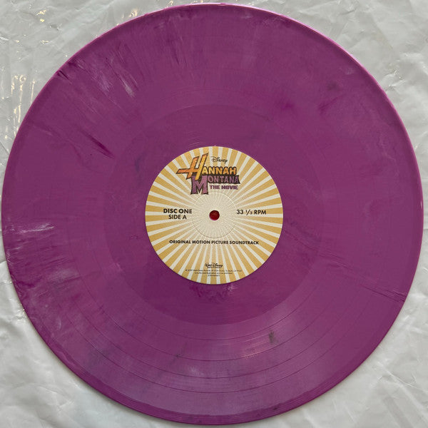 Miley Cyrus - Hannah Montana: The Movie (Original Motion Picture 2009) - New 2 LP Record 2024 Walt Disney Lavender Eco-mix Vinyl - Soundtrack / Pop - Shuga Records