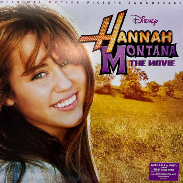 Miley Cyrus - Hannah Montana: The Movie (Original Motion Picture 2009) - New 2 LP Record 2024 Walt Disney Lavender Eco-mix Vinyl - Soundtrack / Pop - Shuga Records