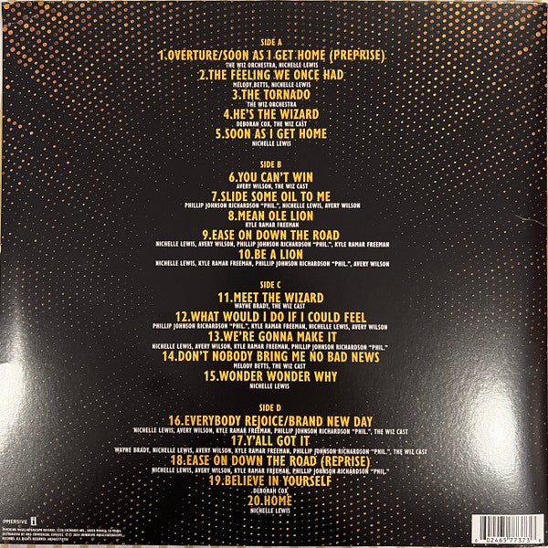 Various - The Wiz (2024 Musical) New 2 LP Record 2024 Interscope Immersive Green Vinyl - Broadway Cast Recording / Soundtrack - Shuga Records